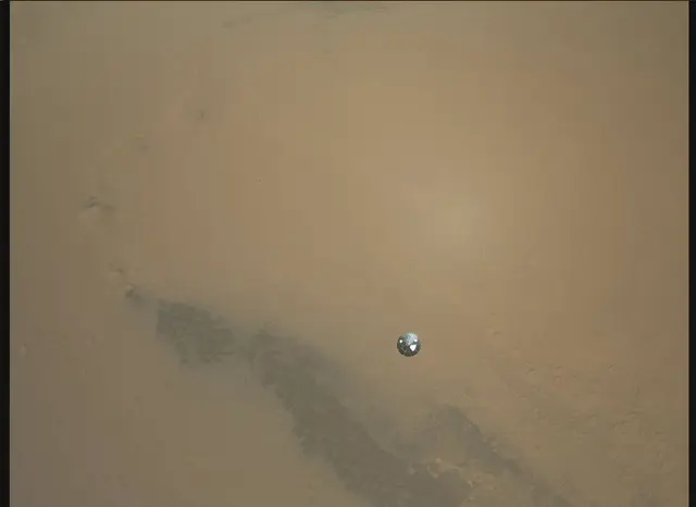 Sol 0: Mars Descent Imager (MARDI)