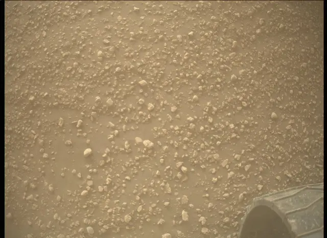 Sol 2576: Mars Descent Imager (MARDI)