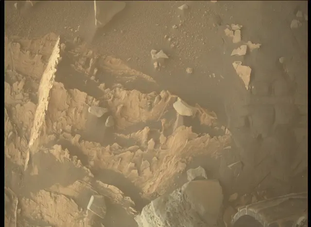 Sol 3318: Mars Descent Imager (MARDI)