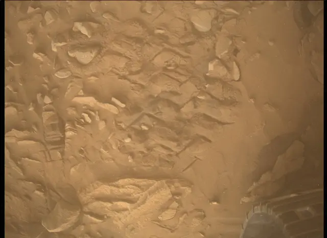 Sol 3435: Mars Descent Imager (MARDI)