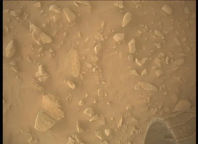 Sol 3449: Mars Descent Imager (MARDI)