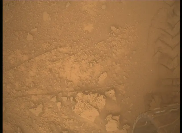 Sol 3492: Mars Descent Imager (MARDI)