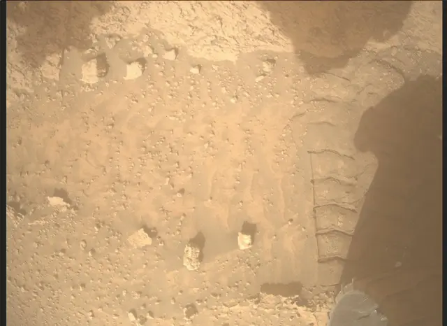 Sol 3546: Mars Descent Imager (MARDI)