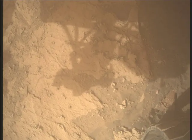 Sol 3546: Mars Descent Imager (MARDI)
