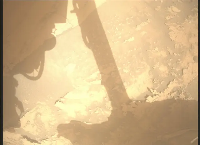 Sol 3597: Mars Descent Imager (MARDI)