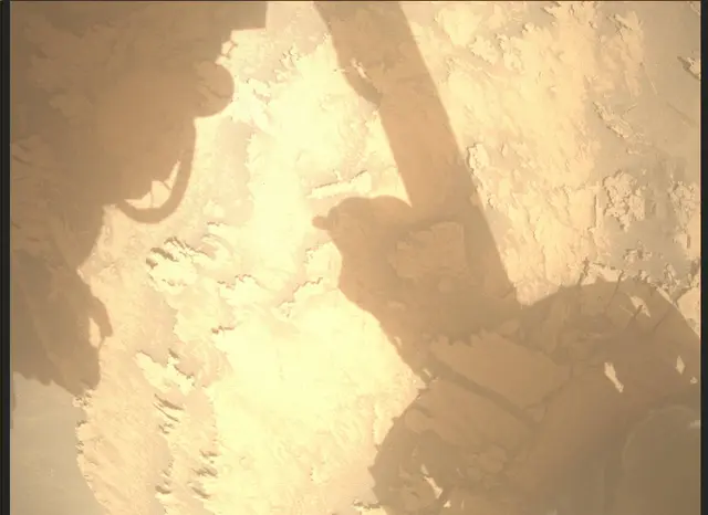 Sol 3597: Mars Descent Imager (MARDI)