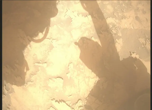 Sol 3597: Mars Descent Imager (MARDI)
