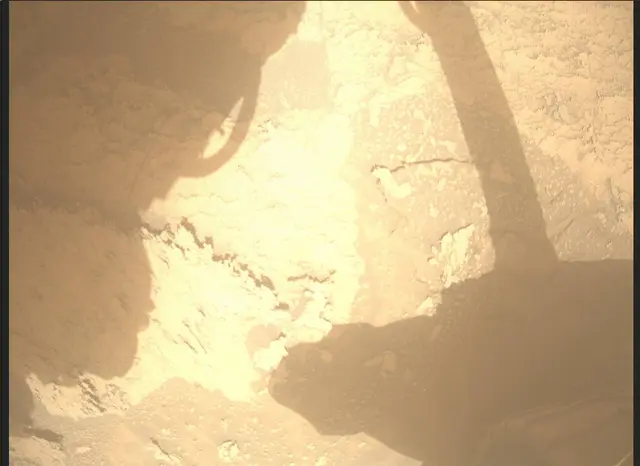 Sol 3597: Mars Descent Imager (MARDI)