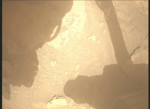 Sol 3597: Mars Descent Imager (MARDI)