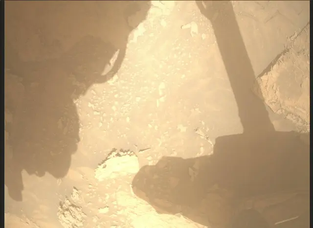 Sol 3597: Mars Descent Imager (MARDI)