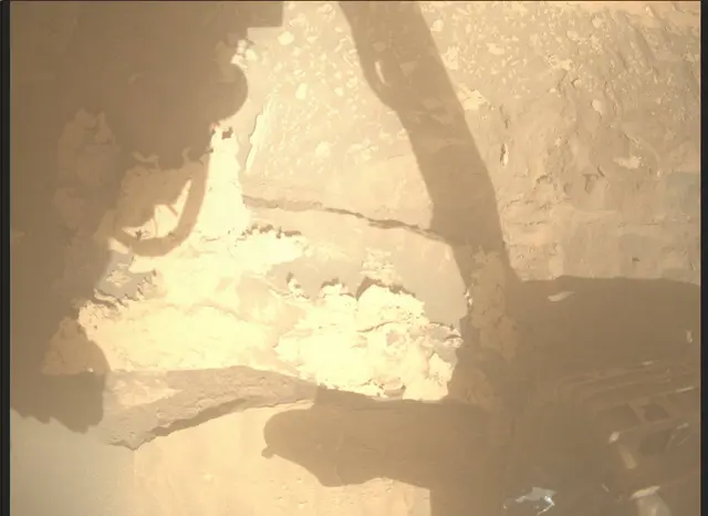 Sol 3597: Mars Descent Imager (MARDI)