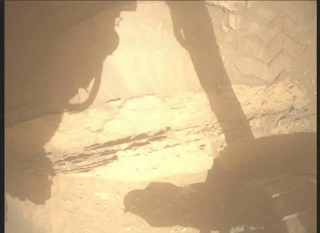 Sol 3597: Mars Descent Imager (MARDI)