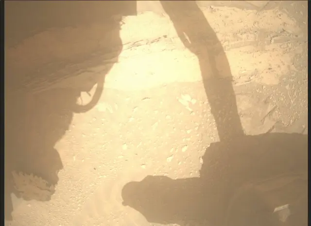 Sol 3597: Mars Descent Imager (MARDI)