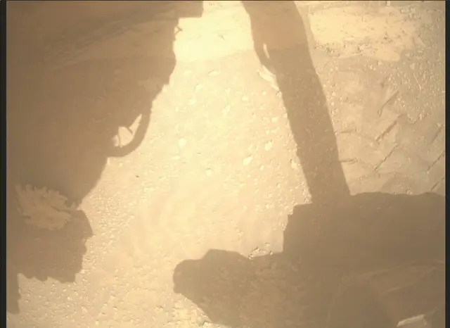 Sol 3597: Mars Descent Imager (MARDI)