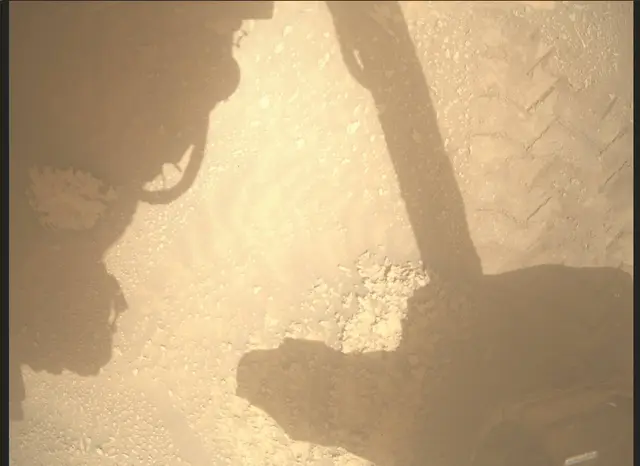 Sol 3597: Mars Descent Imager (MARDI)