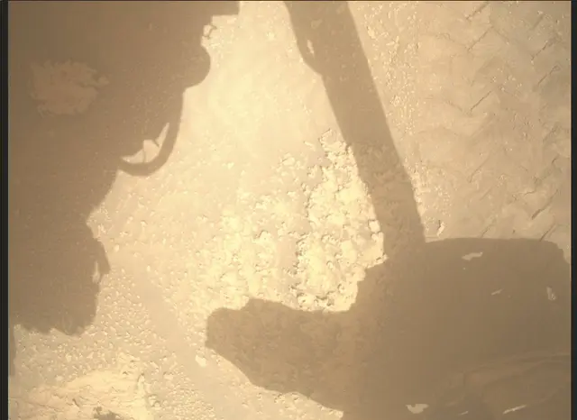 Sol 3597: Mars Descent Imager (MARDI)