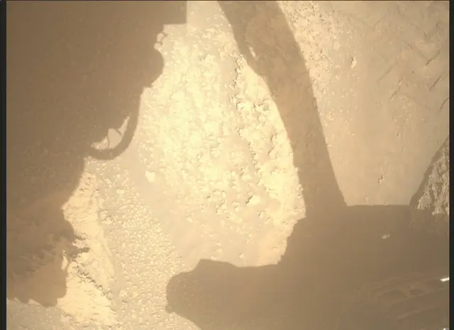 Sol 3597: Mars Descent Imager (MARDI)