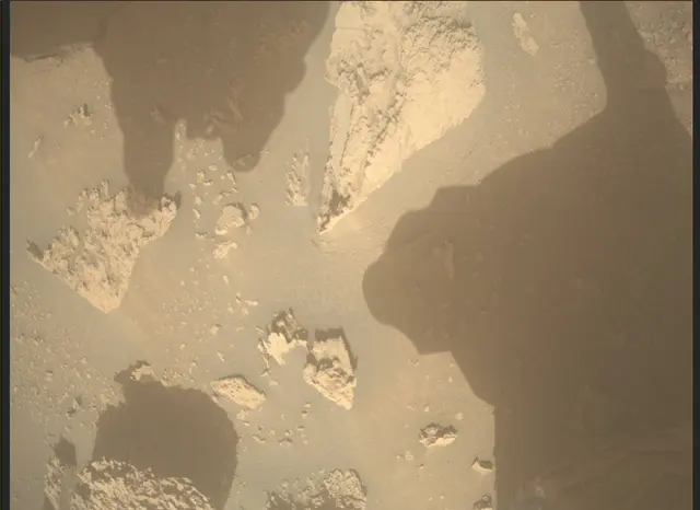 Sol 3601: Mars Descent Imager (MARDI)