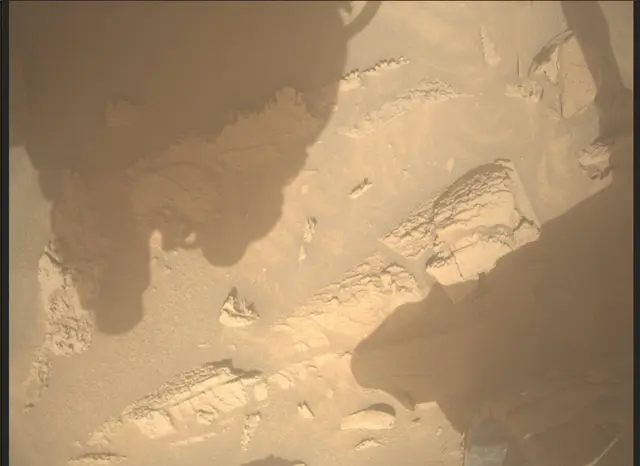 Sol 3601: Mars Descent Imager (MARDI)