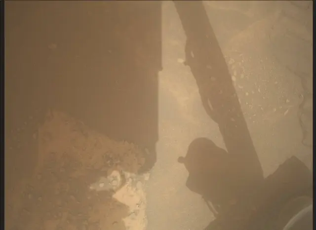Sol 3631: Mars Descent Imager (MARDI)