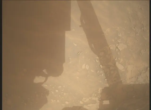 Sol 3631: Mars Descent Imager (MARDI)
