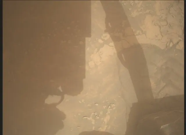 Sol 3631: Mars Descent Imager (MARDI)