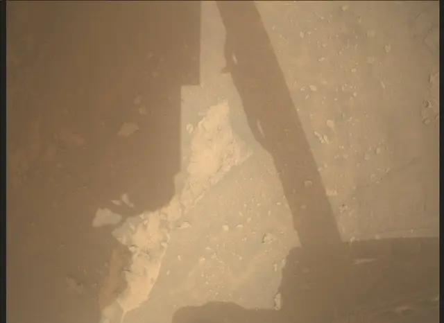 Sol 3631: Mars Descent Imager (MARDI)