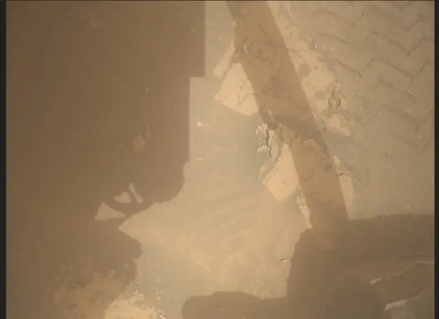 Sol 3631: Mars Descent Imager (MARDI)