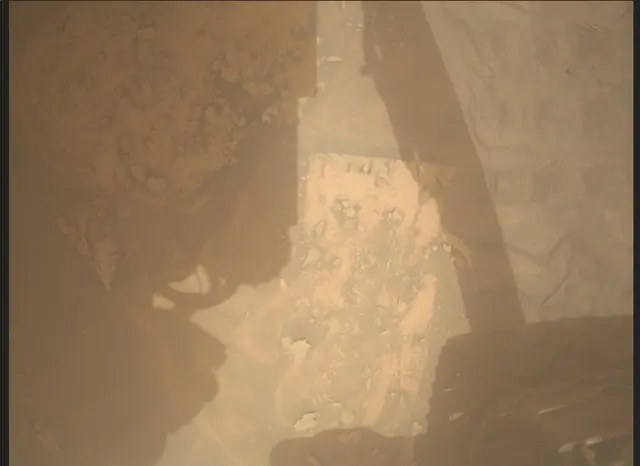 Sol 3631: Mars Descent Imager (MARDI)