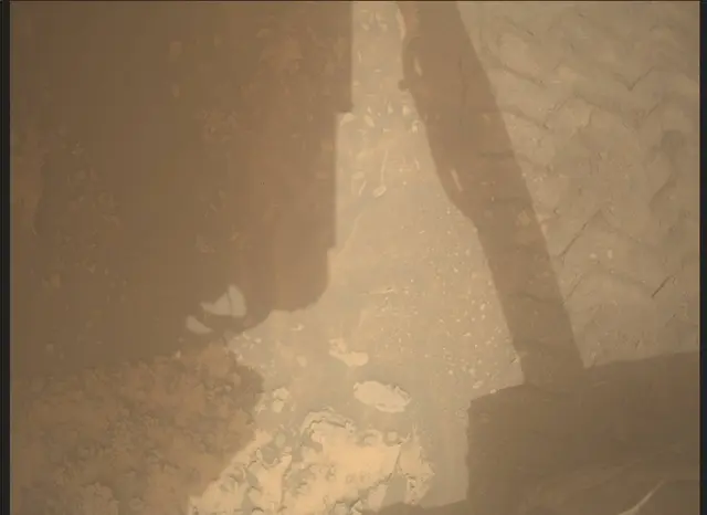 Sol 3631: Mars Descent Imager (MARDI)
