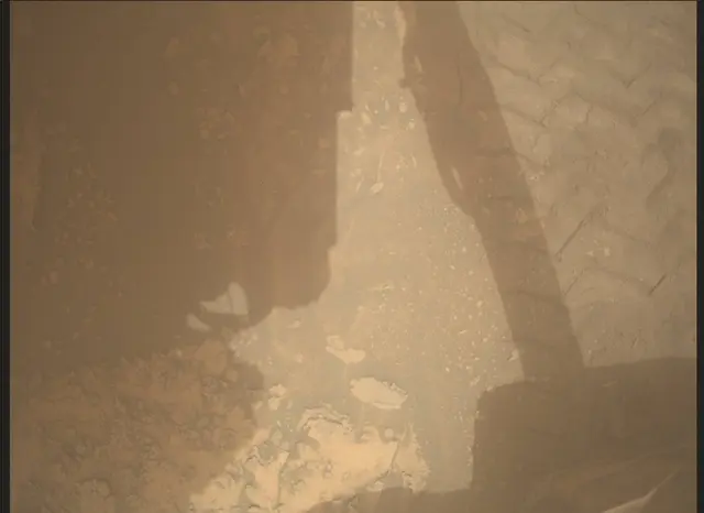 Sol 3631: Mars Descent Imager (MARDI)