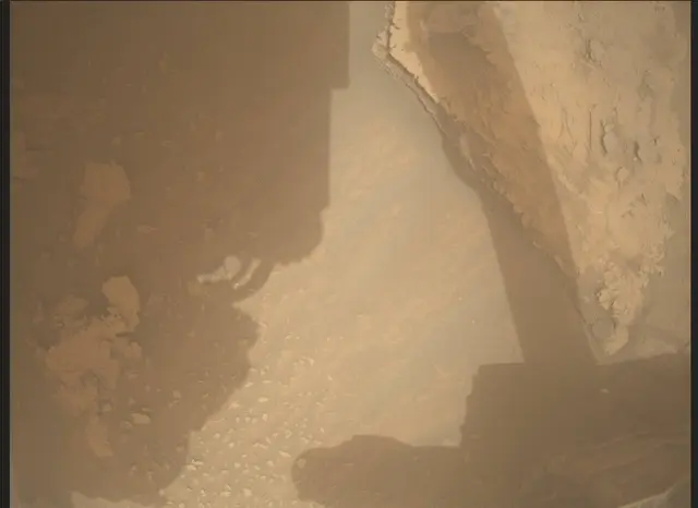 Sol 3631: Mars Descent Imager (MARDI)