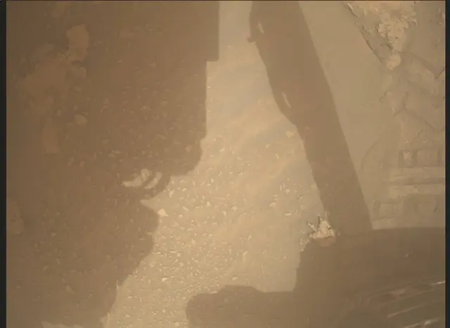 Sol 3631: Mars Descent Imager (MARDI)