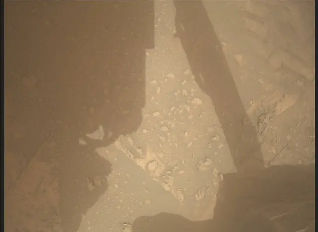 Sol 3631: Mars Descent Imager (MARDI)