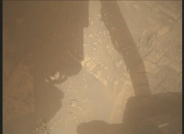 Sol 3631: Mars Descent Imager (MARDI)