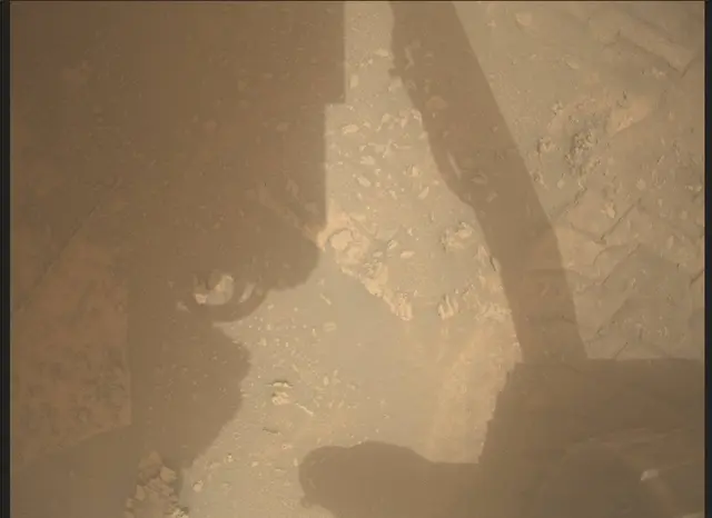 Sol 3631: Mars Descent Imager (MARDI)