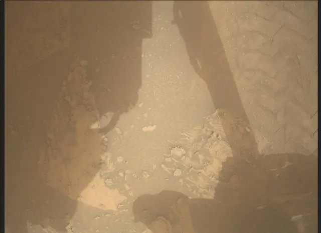 Sol 3631: Mars Descent Imager (MARDI)