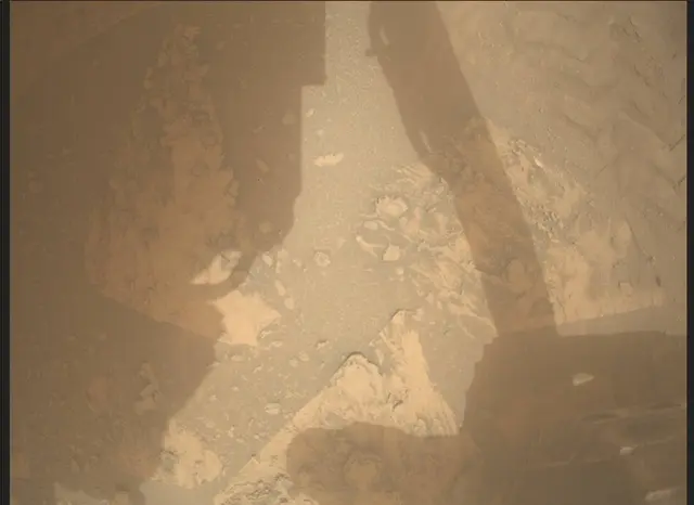 Sol 3631: Mars Descent Imager (MARDI)