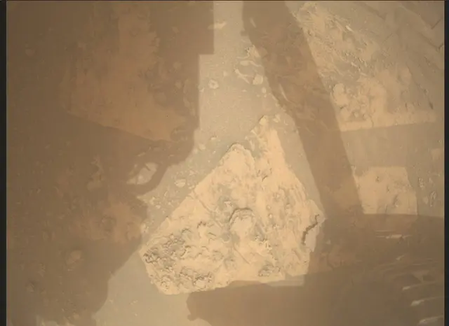 Sol 3631: Mars Descent Imager (MARDI)