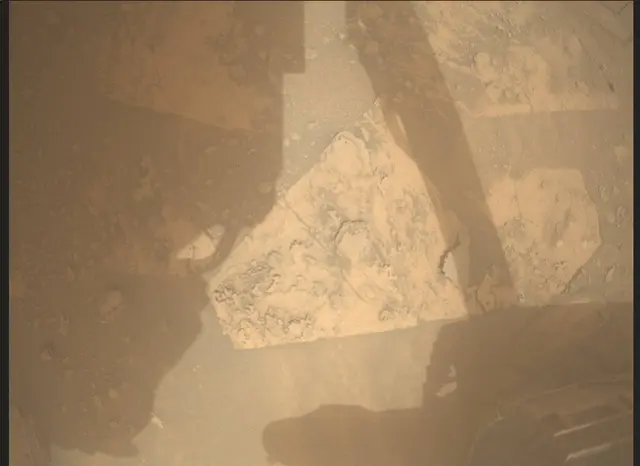 Sol 3631: Mars Descent Imager (MARDI)