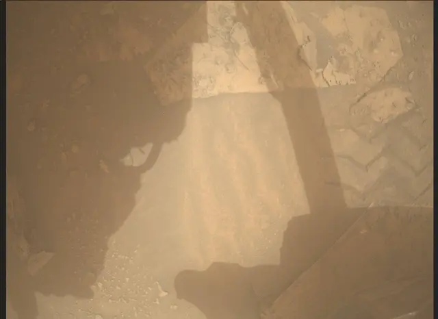 Sol 3631: Mars Descent Imager (MARDI)