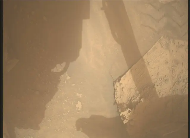 Sol 3631: Mars Descent Imager (MARDI)