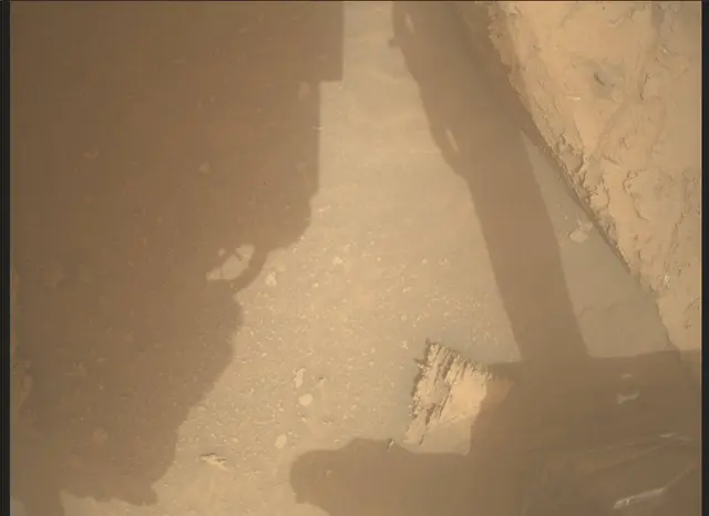Sol 3631: Mars Descent Imager (MARDI)