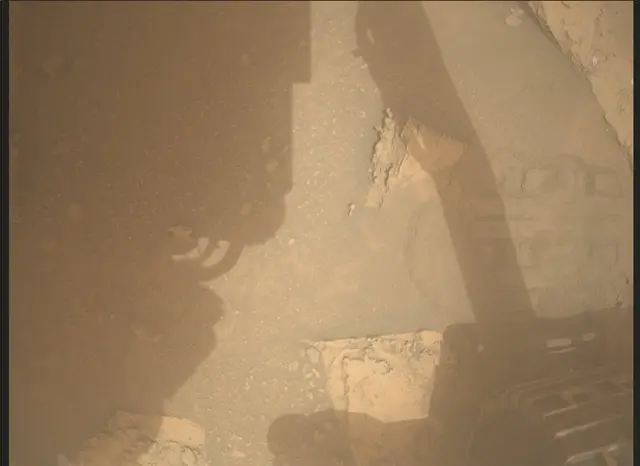 Sol 3631: Mars Descent Imager (MARDI)