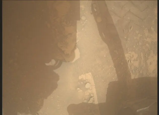 Sol 3631: Mars Descent Imager (MARDI)