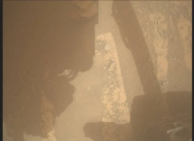 Sol 3631: Mars Descent Imager (MARDI)