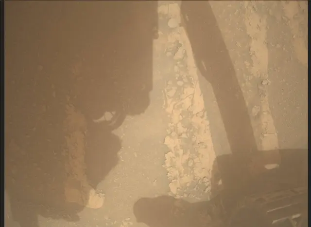 Sol 3631: Mars Descent Imager (MARDI)