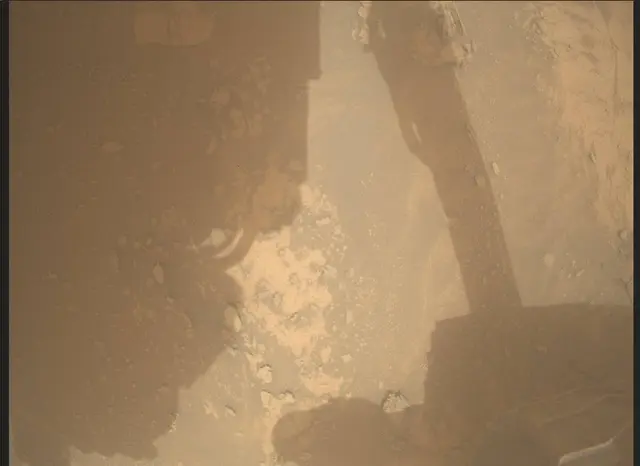 Sol 3631: Mars Descent Imager (MARDI)