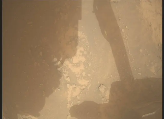 Sol 3631: Mars Descent Imager (MARDI)