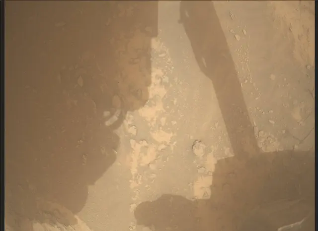 Sol 3631: Mars Descent Imager (MARDI)